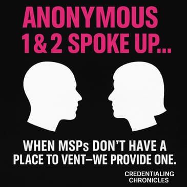 NAMSS Tea Spillin' Session : Anonymous 1 & Anonymous 2