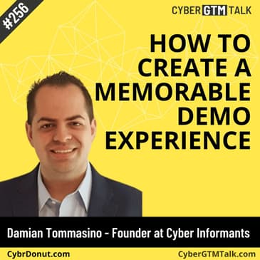Interactive demos and demo experiences: Helping Cybr Donut sell more with better demos - Damian Tommasino, Founder at Cyber Informants