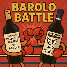 Barolo Battle! Costco Kirkland vs. Trader Joe’s Diamond Reserve!