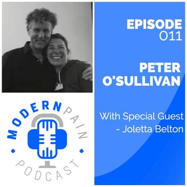 Modern Pain Podcast Episode 11 - Peter O'Sullivan