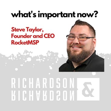 Steve Taylor from RocketMSP WINs by focusing on impact for his community!
