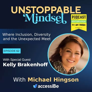 Episode 62 – Unstoppable Writer and ASL interpreter with Kelly Brakenhoff