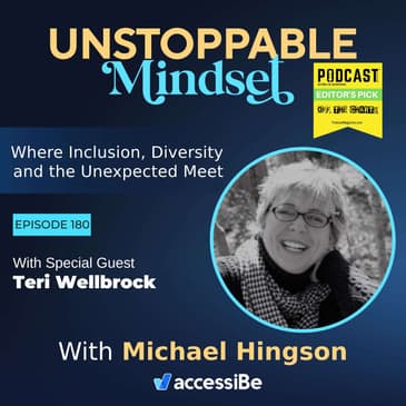 Episode 180 – Unstoppable Trauma Victim and Progressive Psychologist with Teri Wellbrock