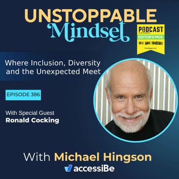 Episode 386 – Unstoppable Performer and Educator with Ronald Cocking