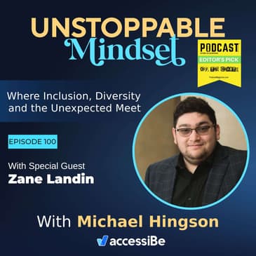 Episode 100 – Unstoppable PR, Communications Graduate and Mental Health Advocate with Zane Landin