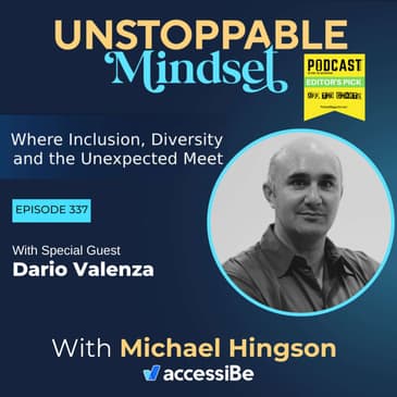 Episode 337 – Unstoppable Creative Designer and Successful Entrepreneur with Dario Valenza