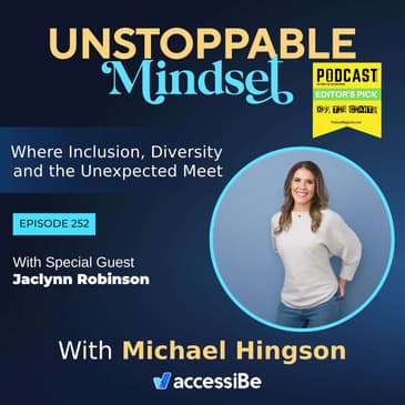 Episode 252 – Unstoppable Criminologist and Performance Coach with Jaclynn Robinson
