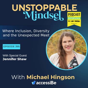 Episode 395 – Finding an Unstoppable Voice as a Neurodivergent Author with Jennifer Shaw