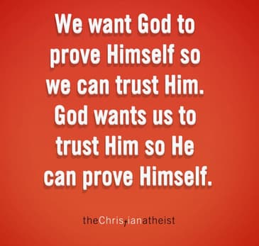 I Believe in God But I don't Fully Trust Him