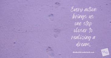 Put One Foot in Front of the Other