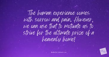 A Purpose to Pain and Sorrow