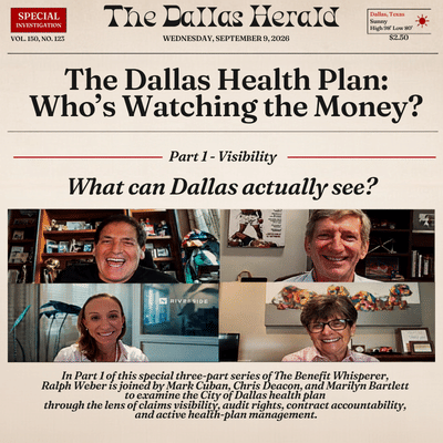The Dallas Health Plan, Part 1: 99% Accurate – – But 99% of What?