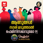 ആണുങ്ങൾ സാരി ഉടുത്താൽ ഫെമിനിസമാവുമോ ?!