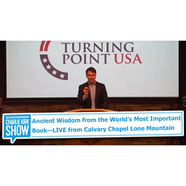 Ancient Wisdom from the World's Most Important Book—LIVE from Calvary Chapel Lone Mountain