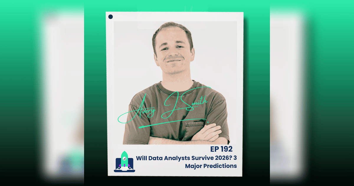 Data 192 192: Will Data Analysts Survive 2026? 3 Major Predictions