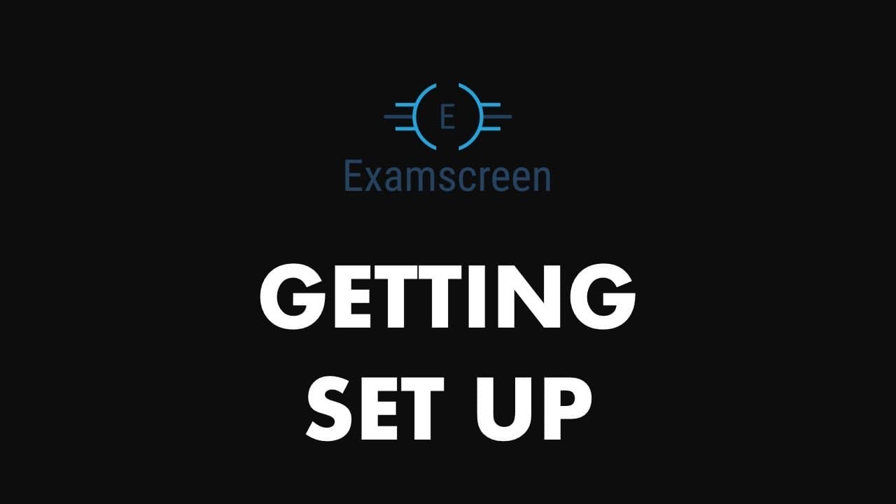 Examscreen: Setting up your account | The Exam Man - the #1 podcast ...