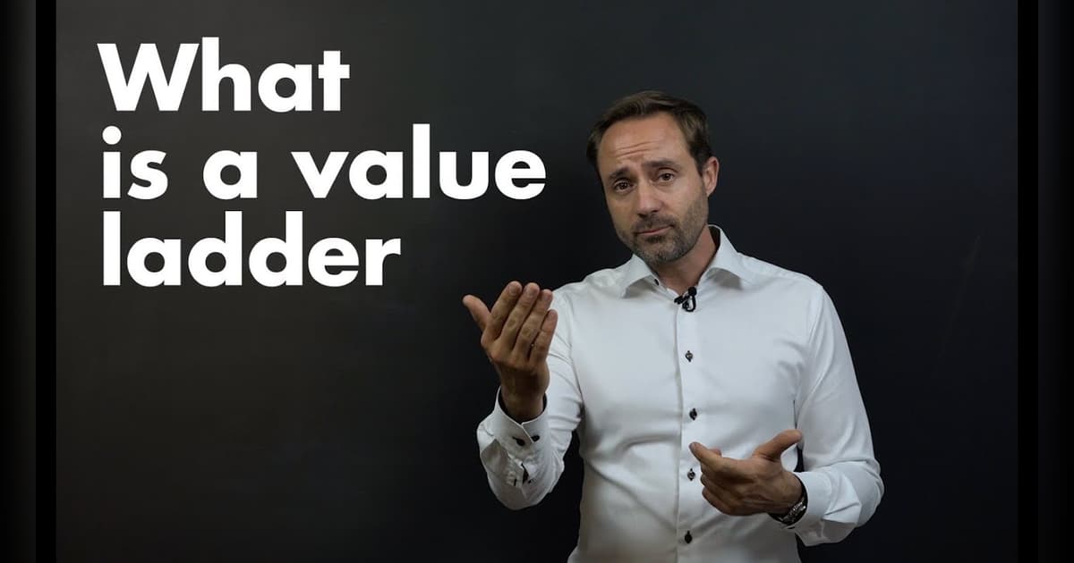 Funnel Shape Ladder Scale your Sales and Marketing funnel with Value Ladders | PS:GROW What ...