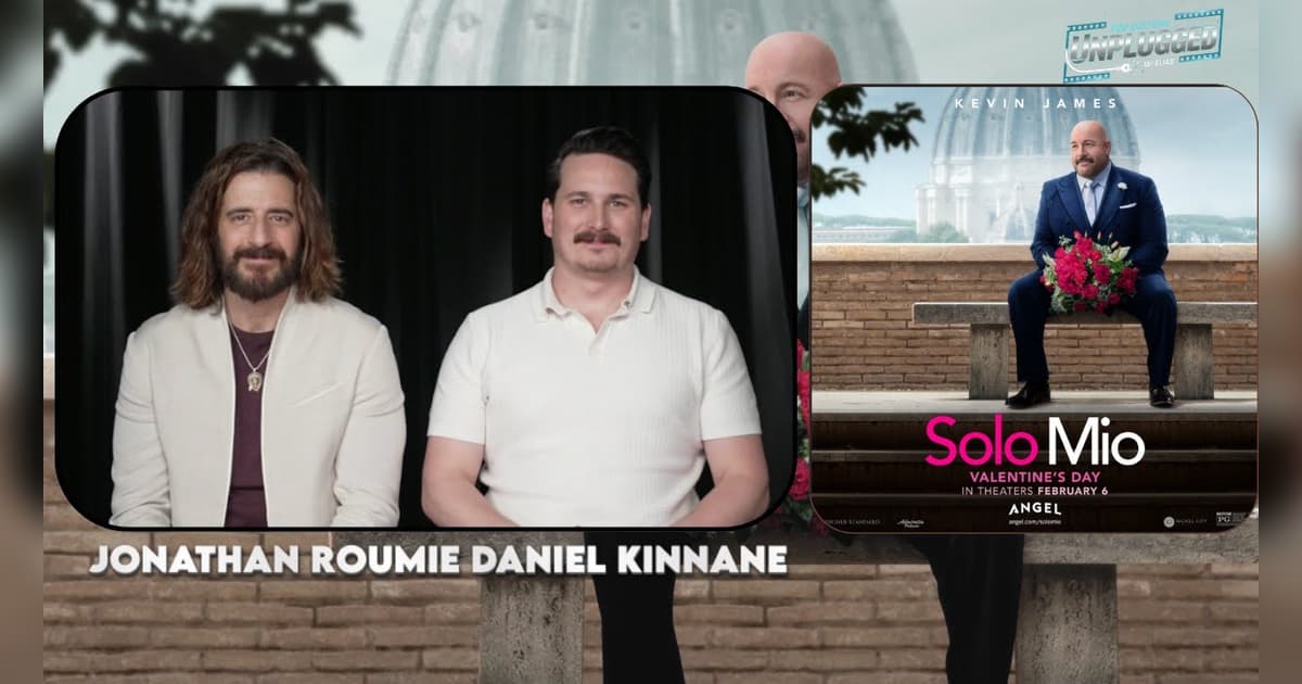 Jonathan Roumie & Daniel Kinnane Talk Solo Mio, Kevin James, and Making ...