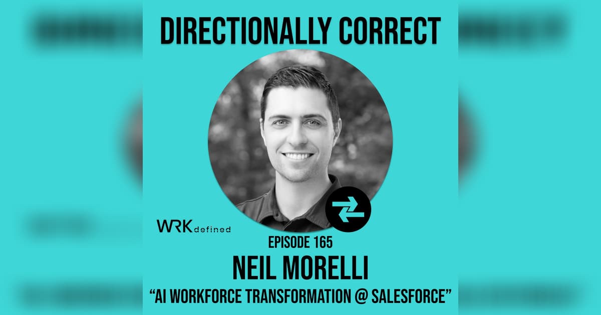 Neil Work AI Workforce Transformation at Salesforce & Work Intelligence - Neil ...
