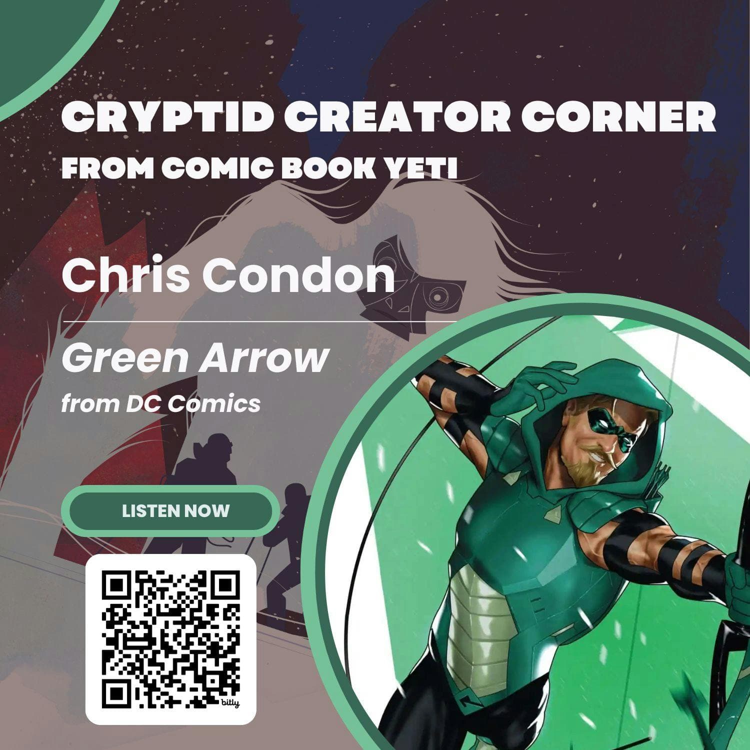 Chris Condon Interview - Green Arrow | The Comic Book Yeti Cryptid ...