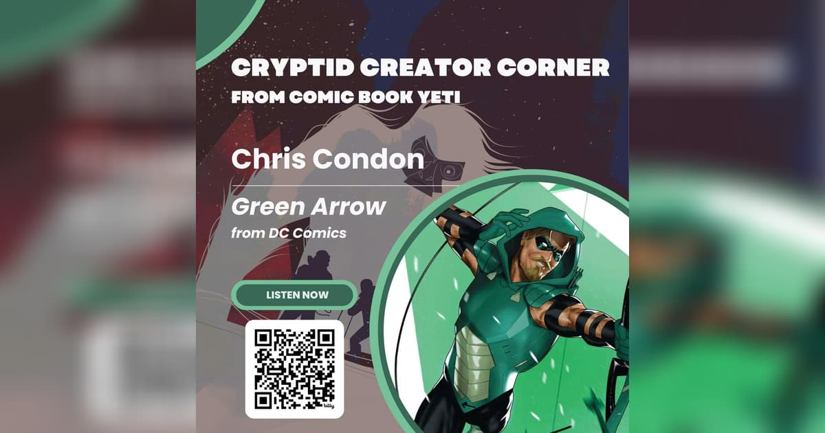 Fetch Arrow Chris Condon Interview - Green Arrow | The Comic Book Yeti Cryptid ...