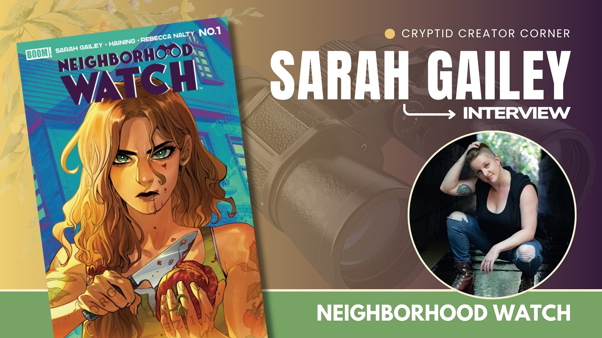 Sarah Gailey Interview - Neighborhood Watch | The Comic Book Yeti ...