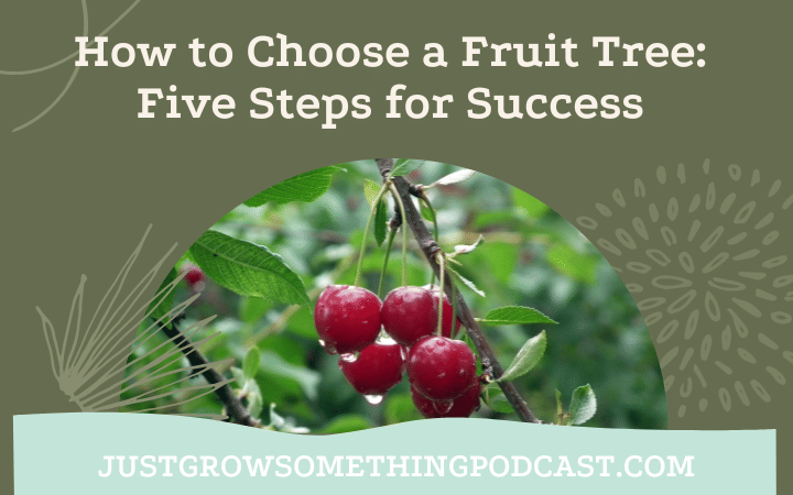 Five Steps to Choosing the Right Fruit Tree for Your Garden | Just Grow ...
