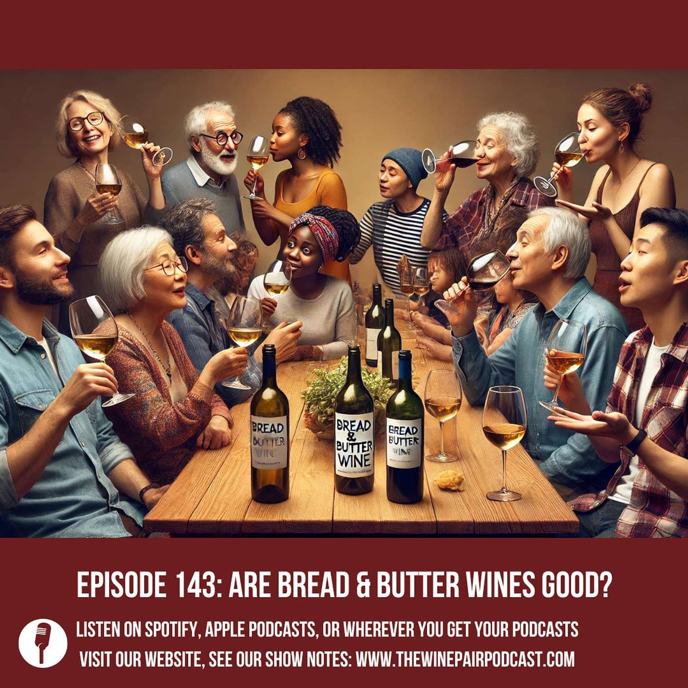 Episode 143: Are Bread & Butter Wines Good? | The Wine Pair